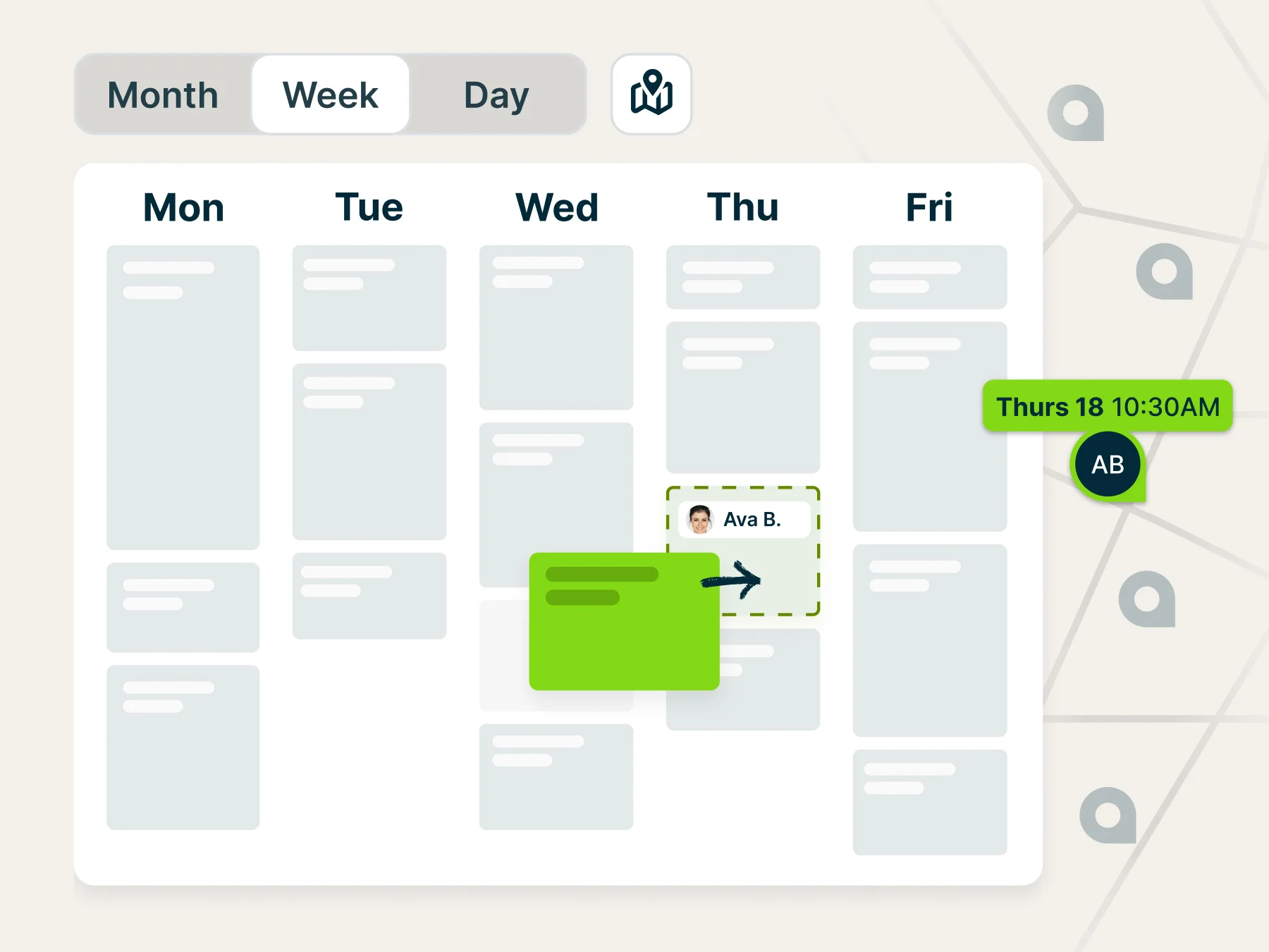 Jobber scheduling and dispatch calendar for small HVAC service teams